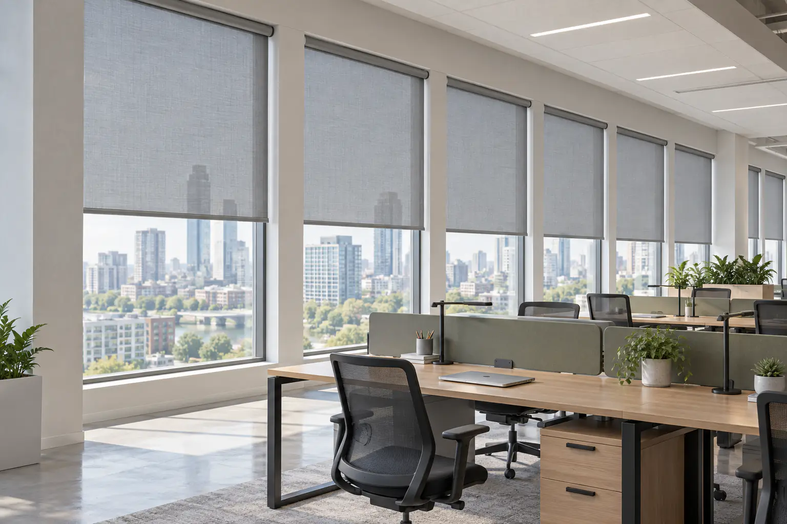 Commercial Roller Shades