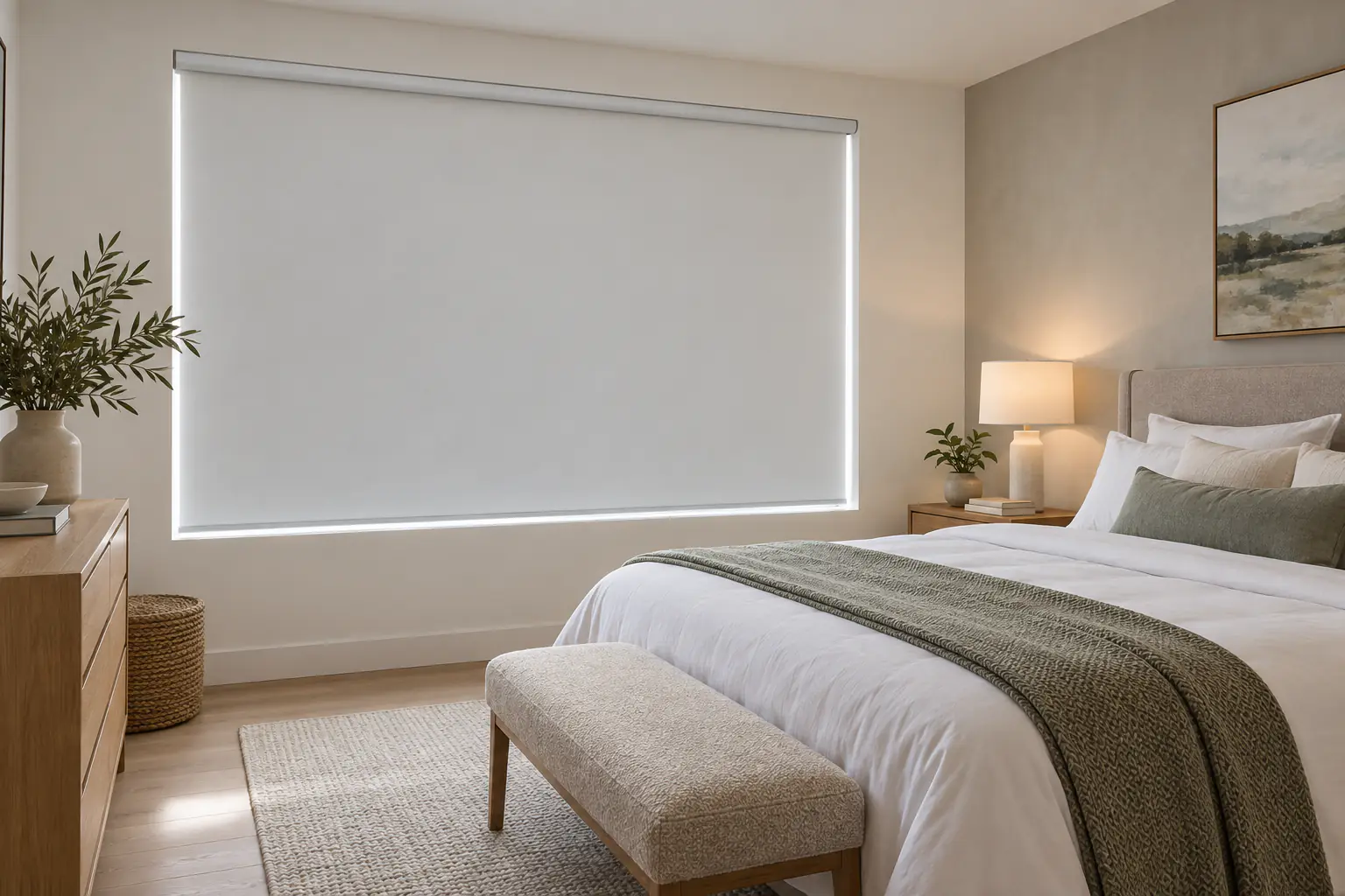 Meridian Commercial Blackout Roller Shade